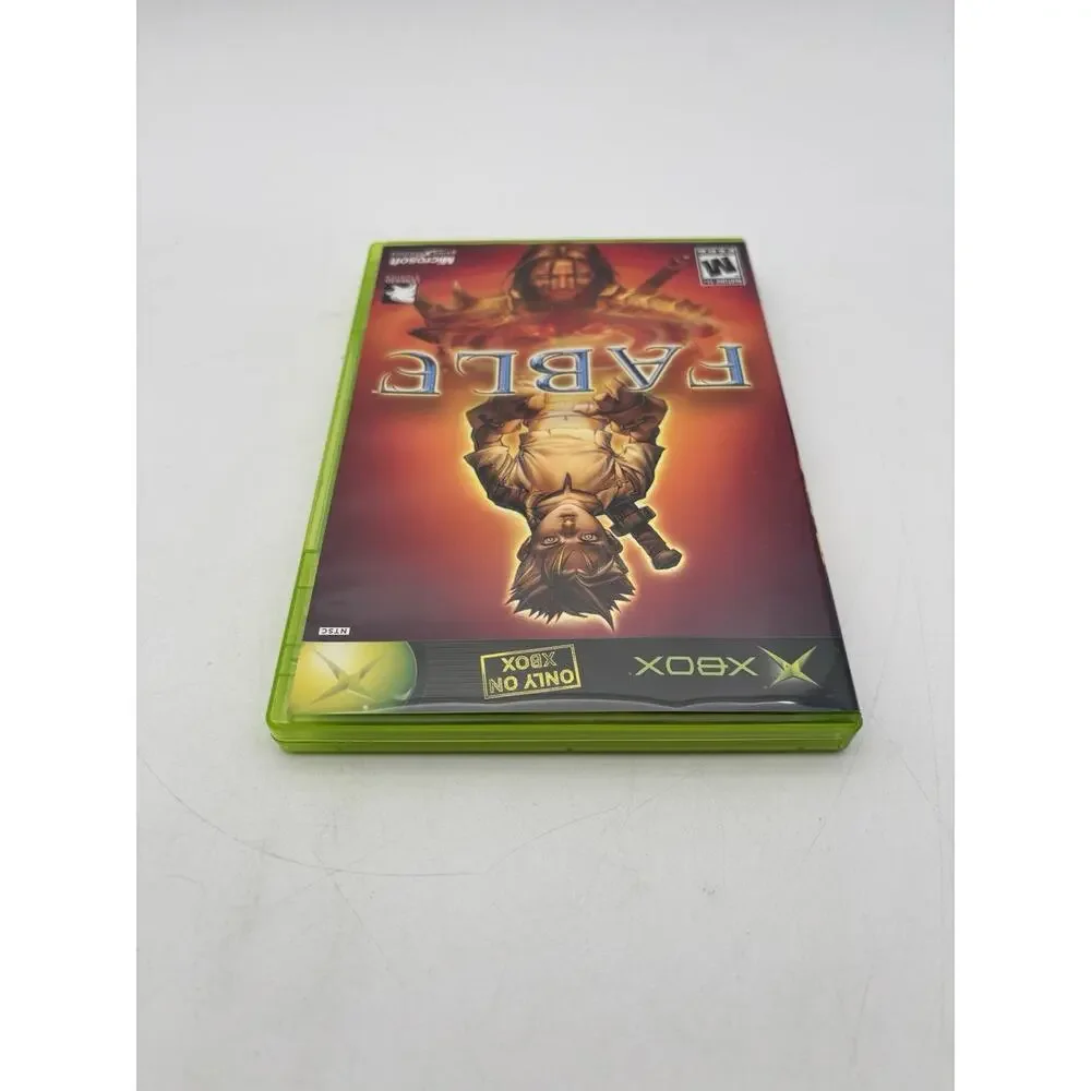 Xbox Fable CIB, Game Disc, Case, And Manual Tested & Working VG Condition